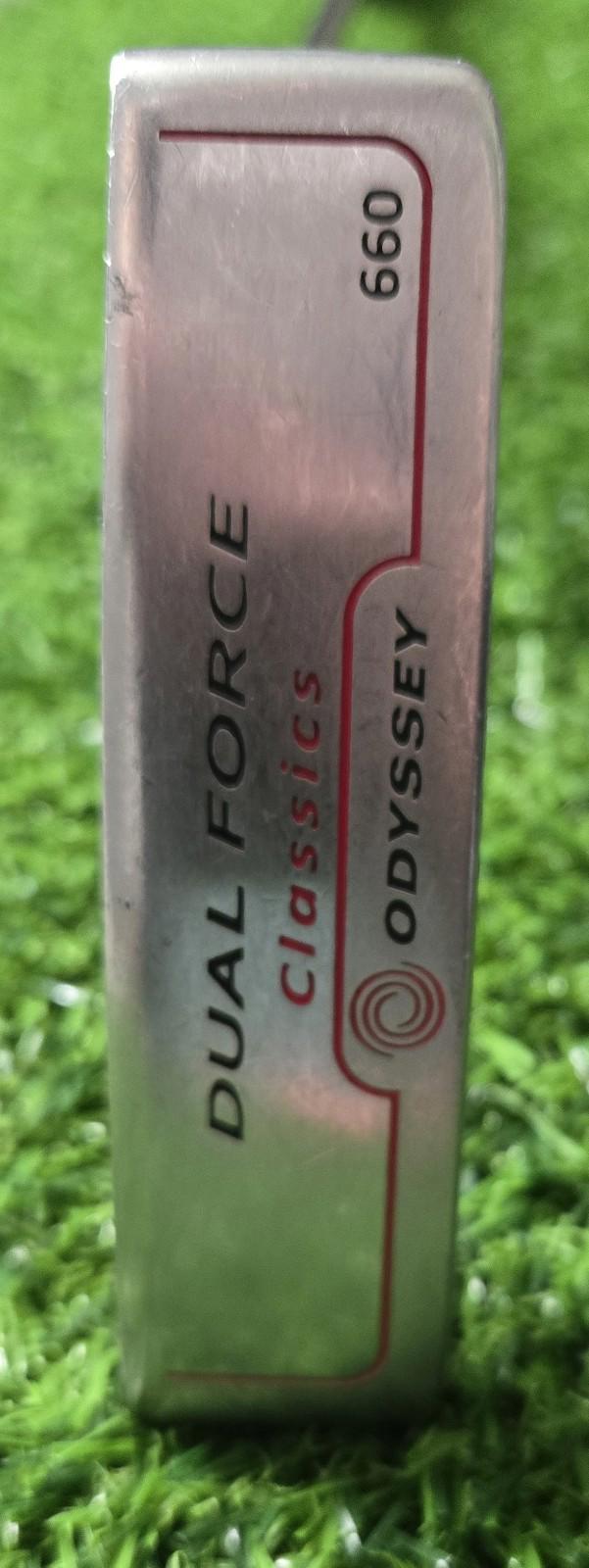 Odyssey Dual Force Classics 660 Putter 34" Right Hand New Grip Fitted