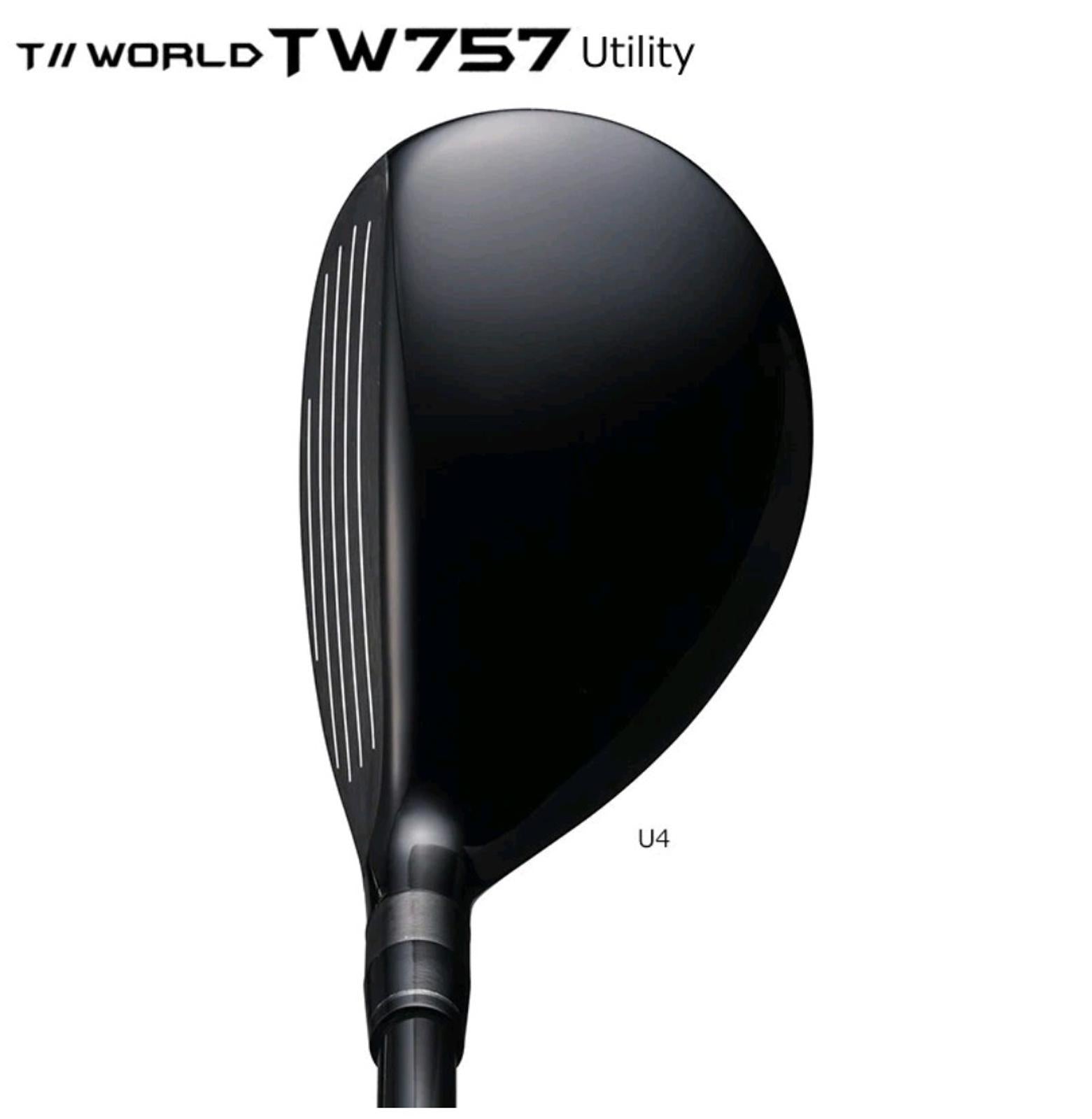 HONMA TOUR WORLD TW757 HYBRID 4# 21° VIZARD TH7 STIFF GRAPHITE SHAFT STUNNING