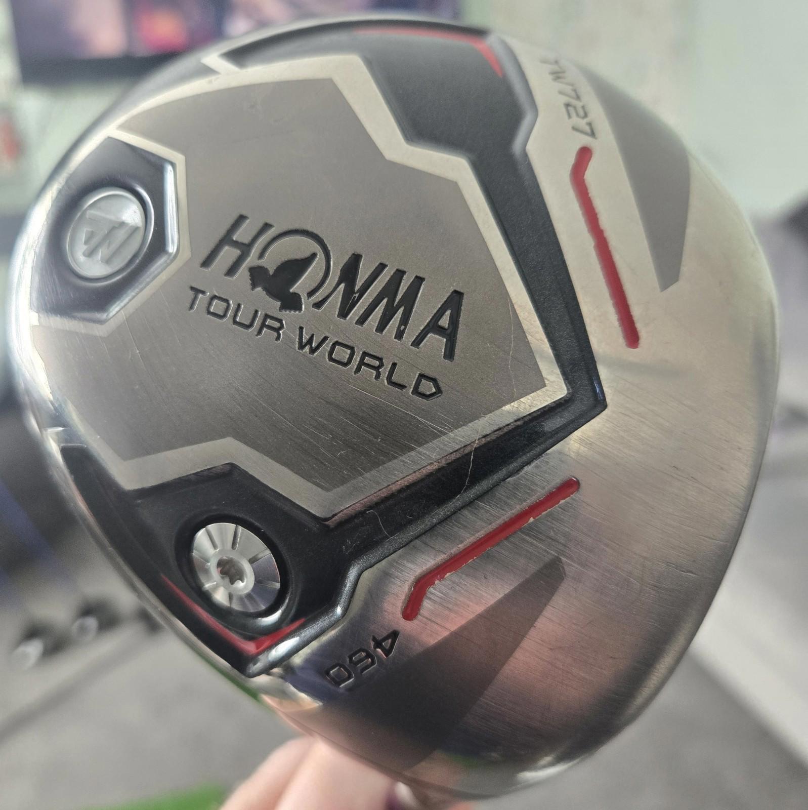 Honma TW727 460 9.5° Driver Stiff Vizard YZ65 Graphite ShaftGolf Pride Grip