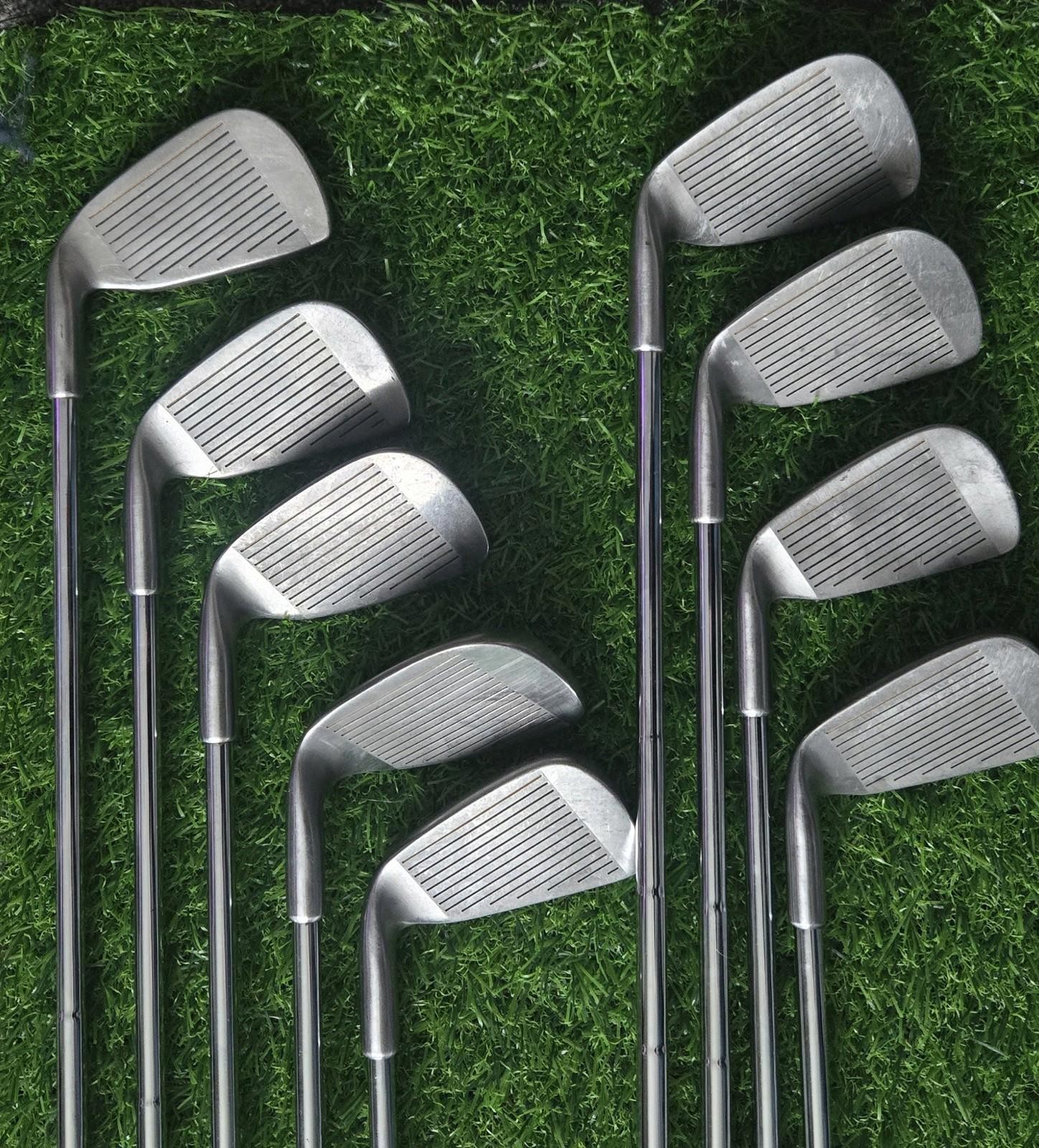 Spalding Eagle Mid Size Power Weighted Irons 3-SW Multi Flex Steel Shafts.