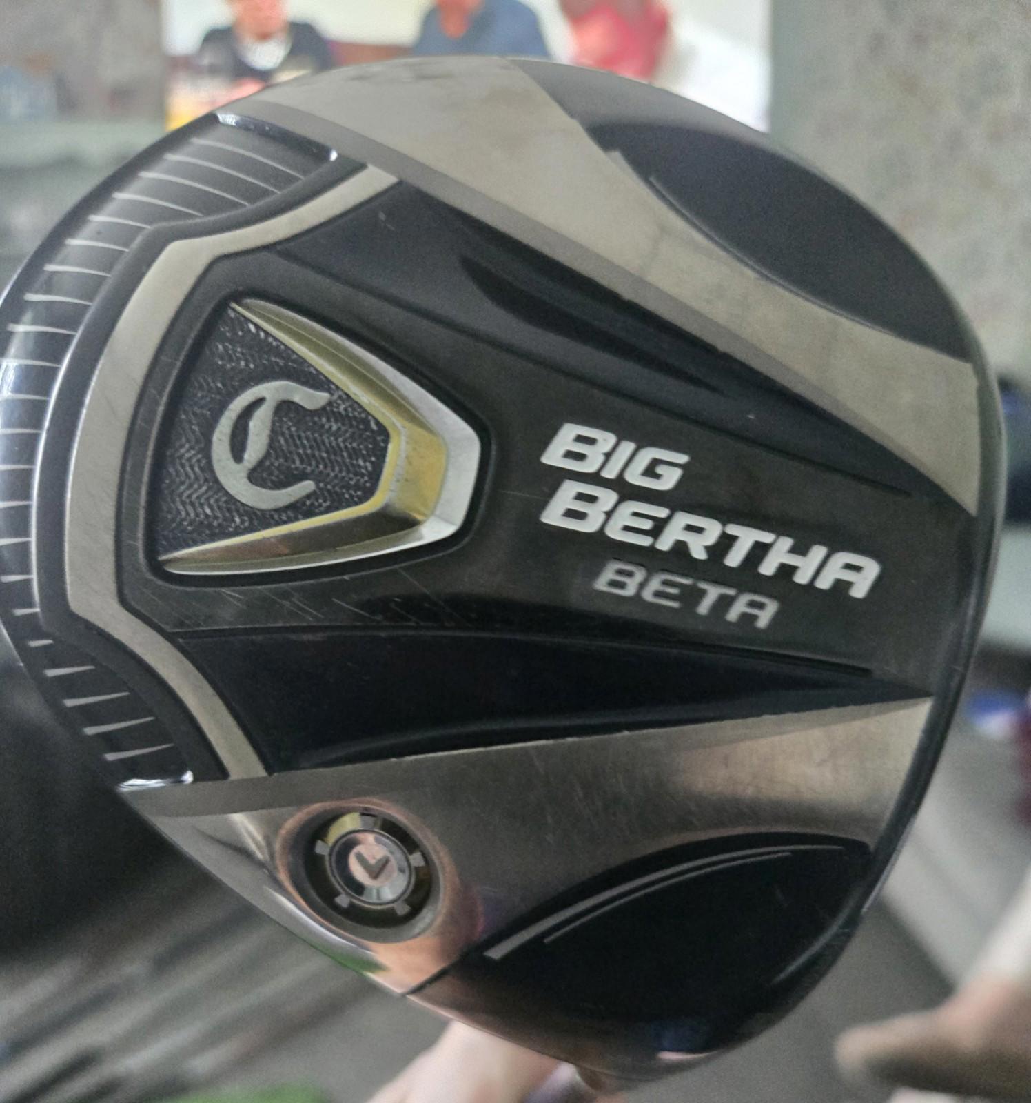CALLAWAY BIG BERTHA BETA DRIVER 9.5° GP FOR BIG BERTHA STIFF GRAPHITE SHAFT