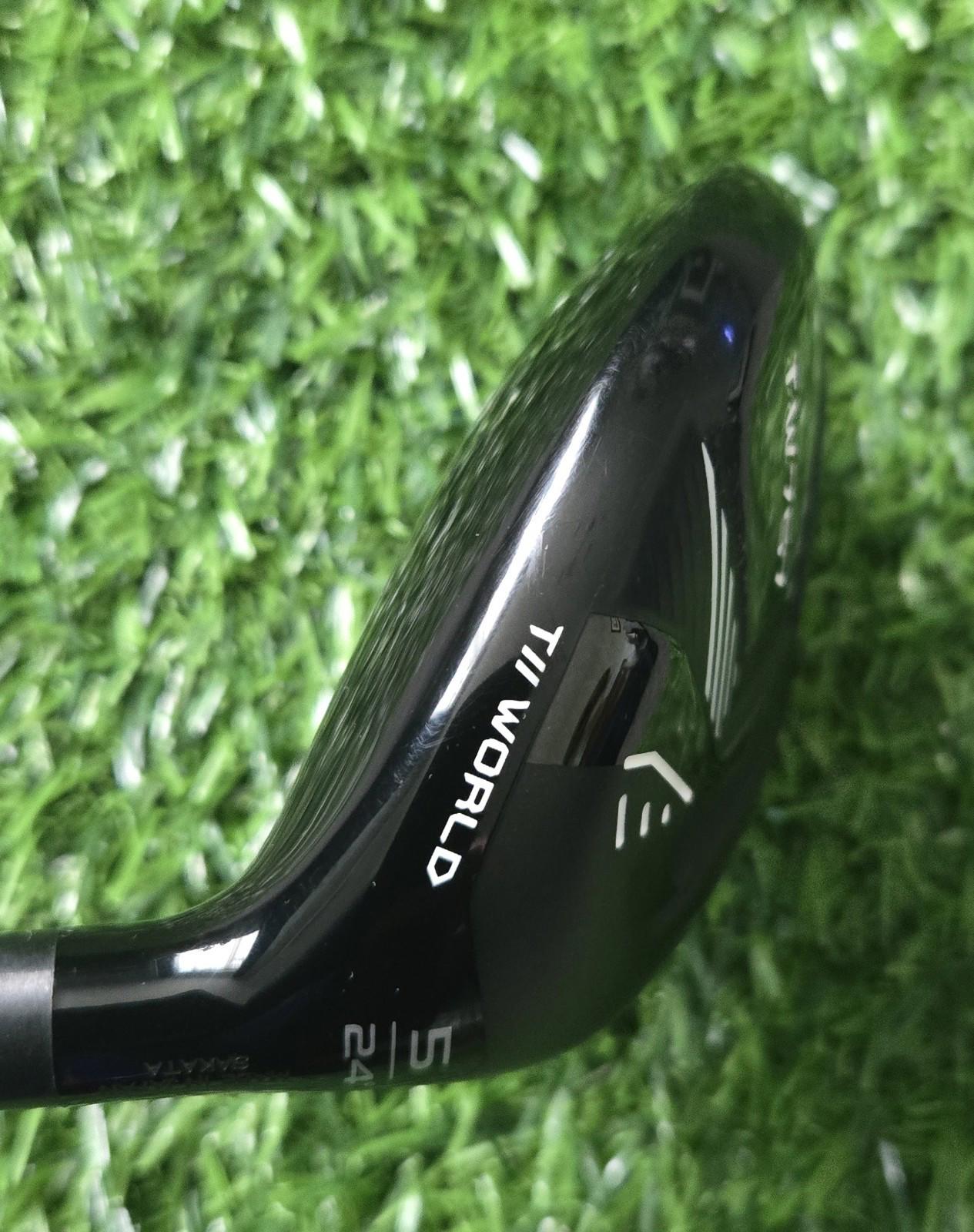 HONMA TOUR WORLD TW757 HYBRID 5# 24° VIZARD TH7 STIFF GRAPHITE SHAFT