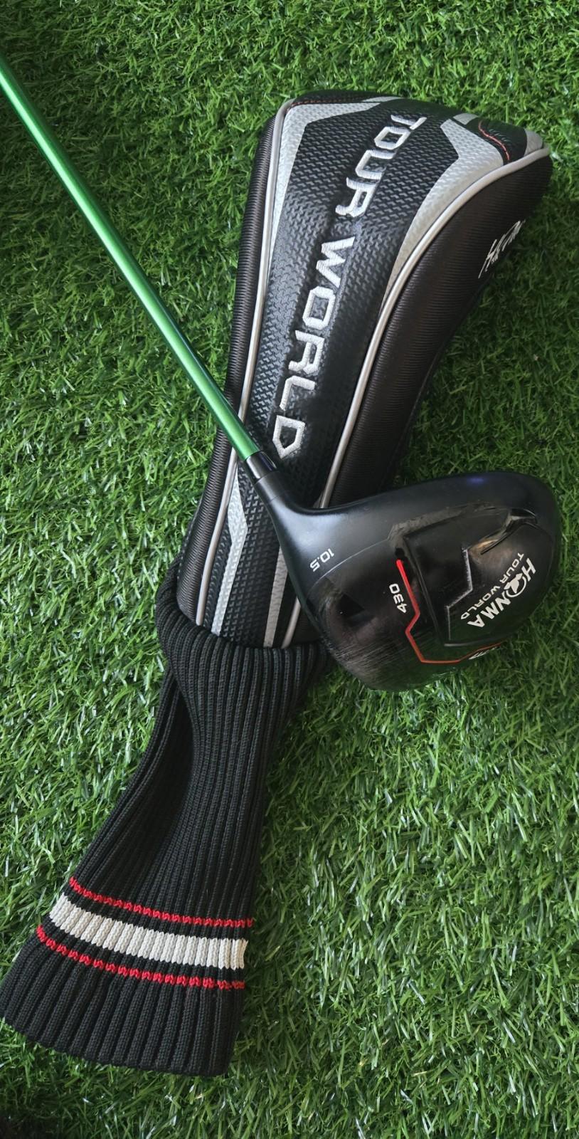 Honma Tour World TW717 430 10.5° Stiff Driver Vizard TA75 Shaft With Headcover