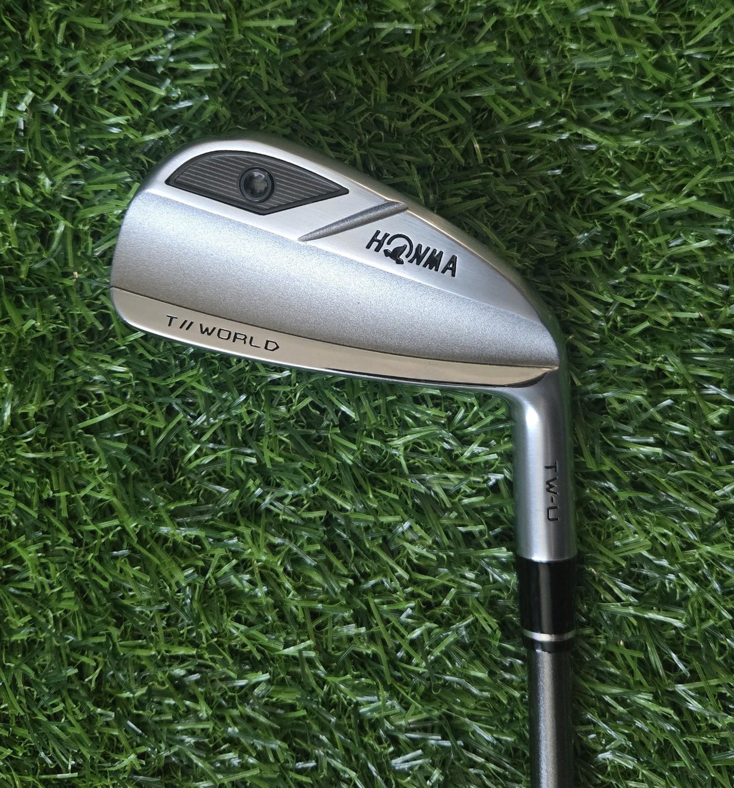 Honma TW-U Utility #3 Iron 19° Stiff Vizard 50 Graphite Shaft STUNNING CONDITION